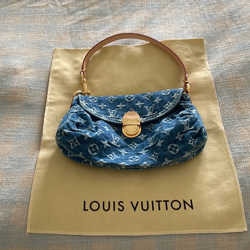 ❌❌ SOLD Louis Vuitton Denim Pleaty